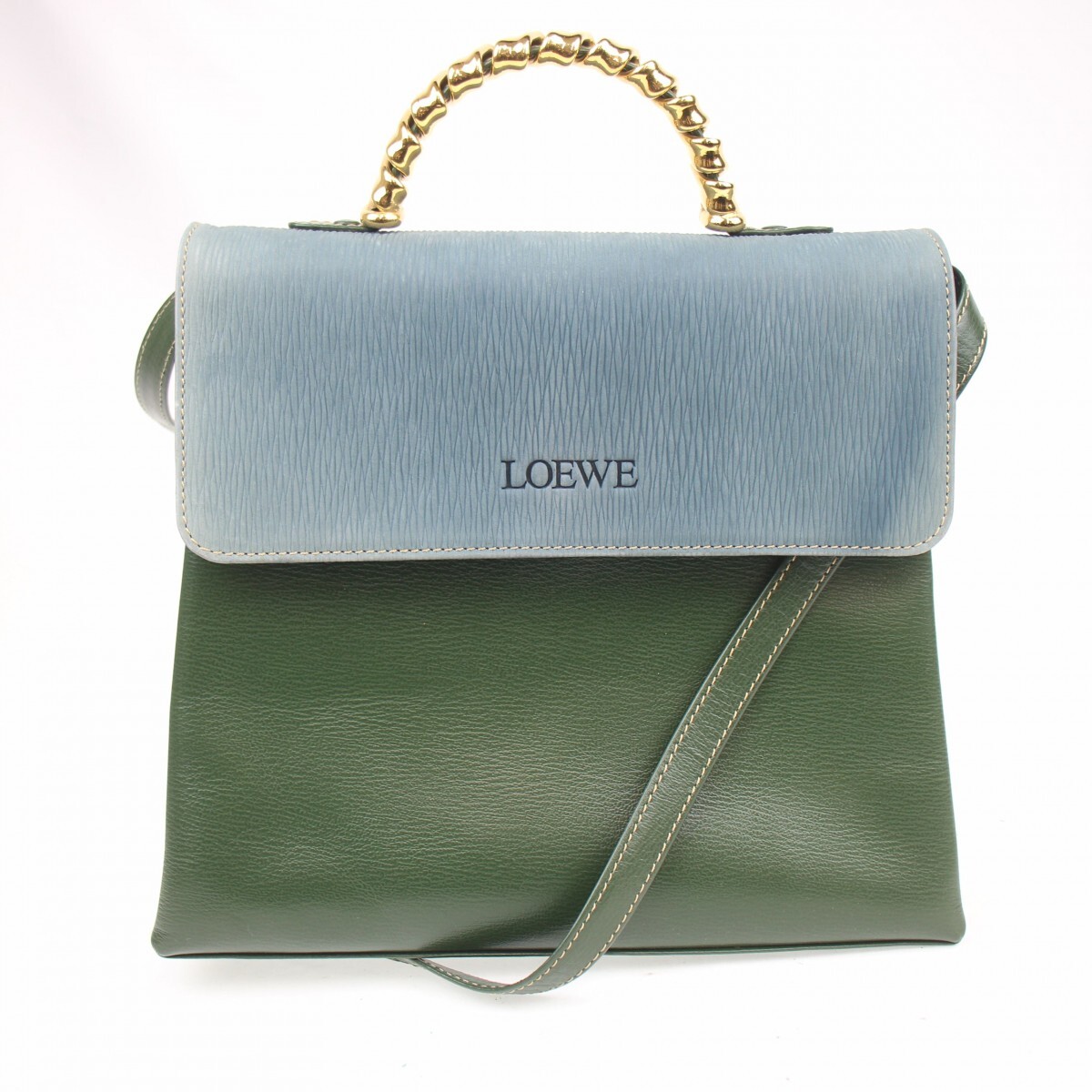 LOEWE ベラスケス ロエベ ヴィンテージ ハンドバッグ 中古ロエベ 1円 