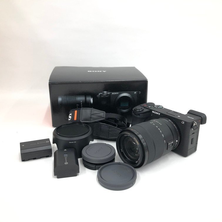 SONY ソニー α6700 ミラーレス一眼 デジタルカメラ 3.5-5.6/18-135 レンズ付き 箱・付属品あり 通電〇【DABC0005】