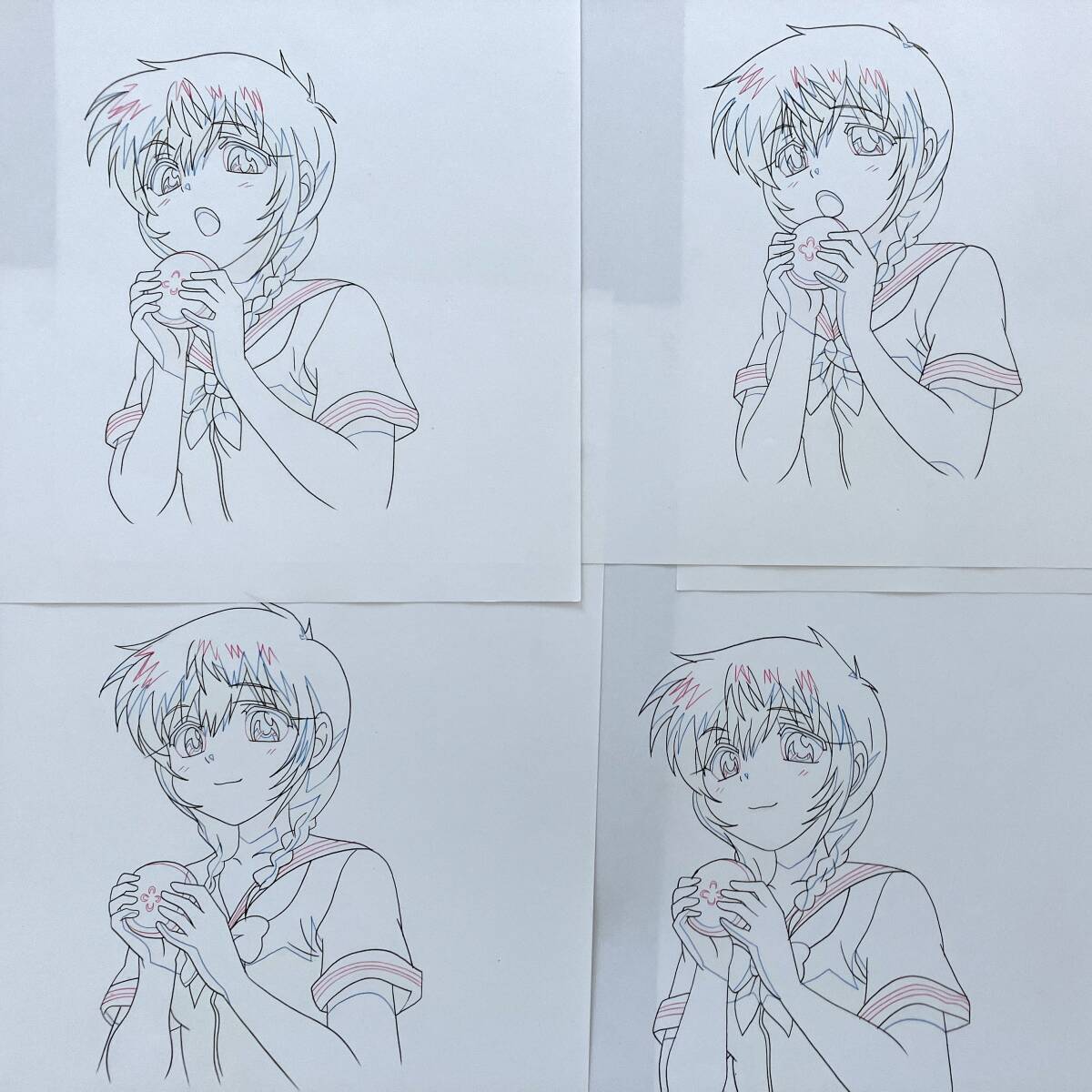 ちゅーぶら!! オープニング 直筆 原画 31枚セット ／Genga Cel セル画／アニメ Anime 原動画 直筆 原画 ちょびっツ 6枚 ゲーム・おもちゃ・グッズ 其の432