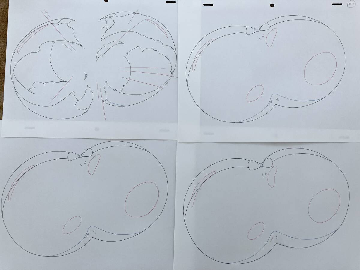 ちゅーぶら!! オープニング 直筆 原画 31枚セット ／Genga Cel セル画／アニメ Anime 原動画 直筆 原画 ちょびっツ 6枚 ゲーム・おもちゃ・グッズ 其の432