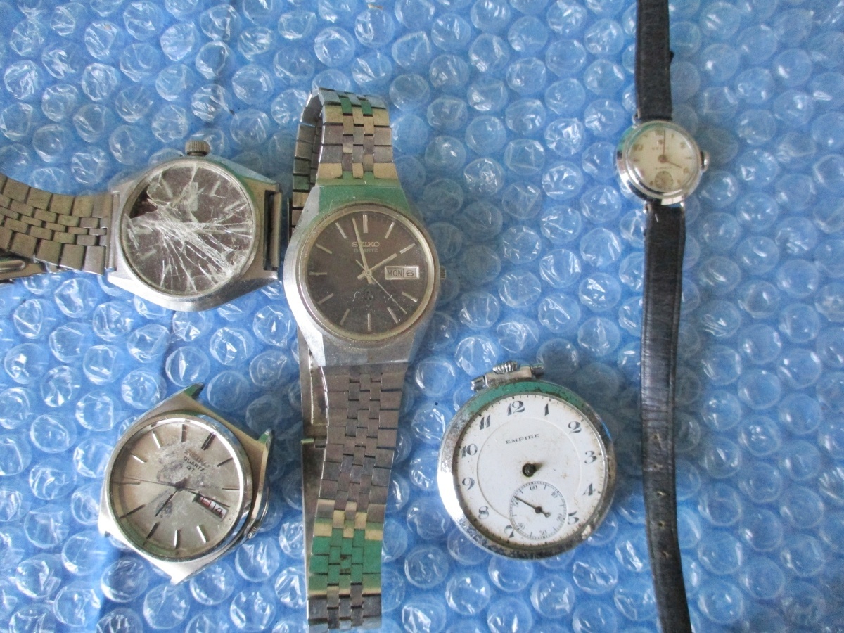 腕時計 ジャンク品 まとめ売り SEIKO 他多数 メンズ レディース 部品 