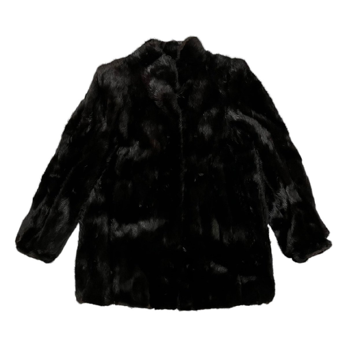 サガミンク 銀タグ MINK 美品✨SAGA SAGA デミバフ ファーコート 肉厚