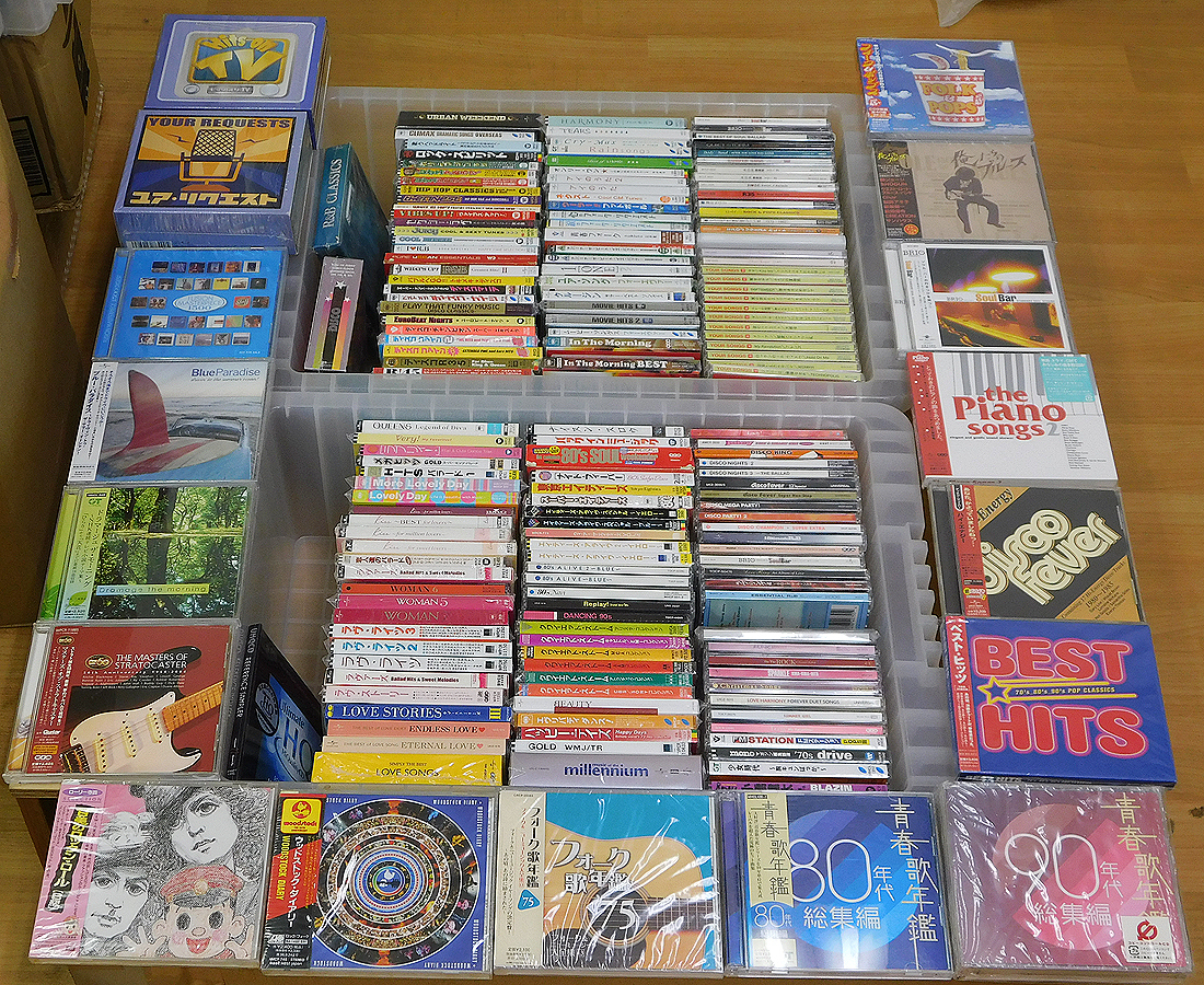 処分品 オムニバス・コンピレーションCD 約170枚まとめ売り大量セット