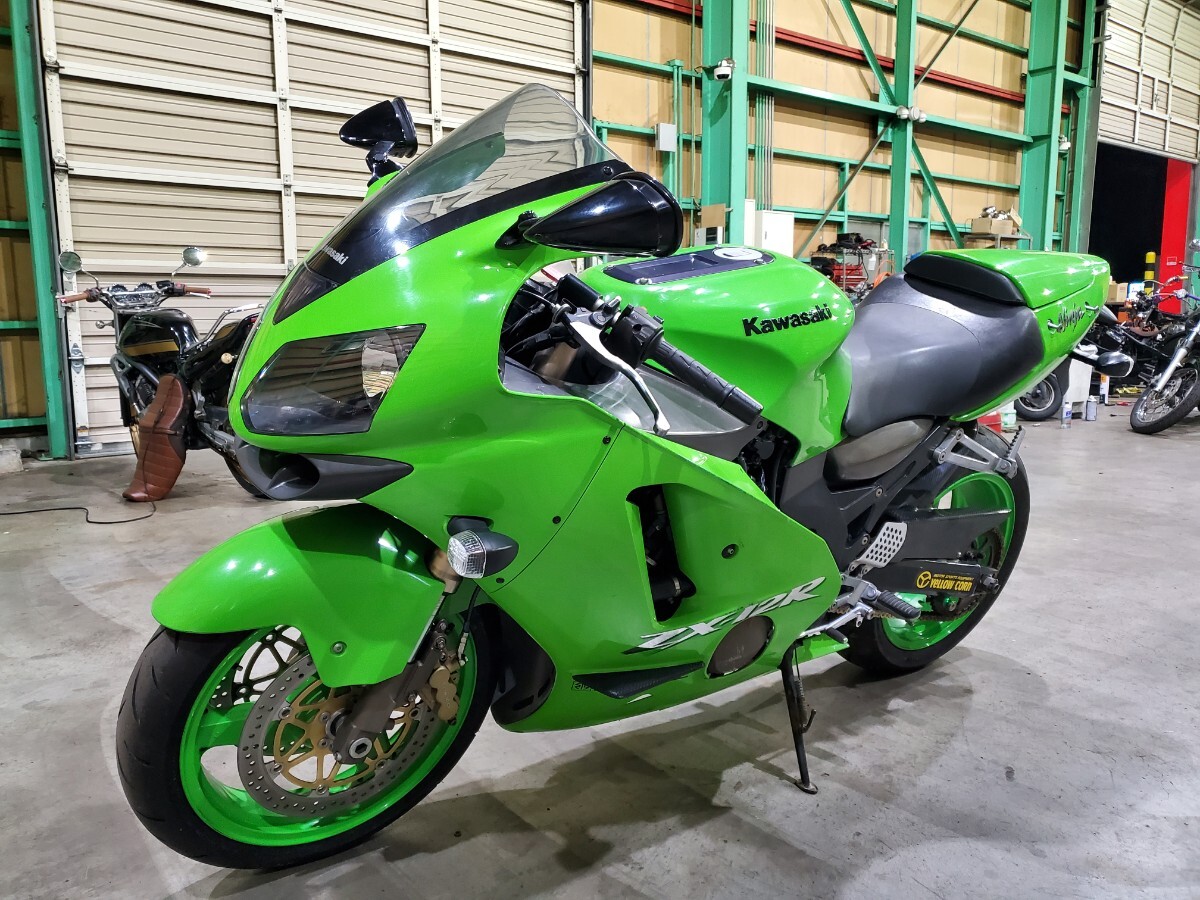格安 ZX-12R ZX12R ZZ-R1200 Yahoo!オークション B型モデル 走行15564