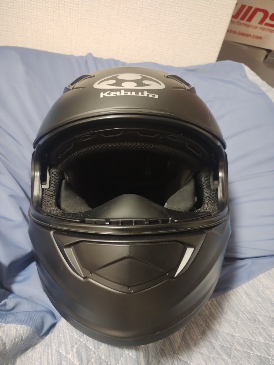 OGK KABUTO KAMUI-3 インナーバイザー　スモークシールド　ピンロックシート付き59~60 Lサイズ_3