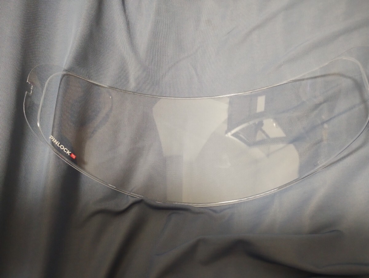 OGK KABUTO KAMUI-3 インナーバイザー　スモークシールド　ピンロックシート付き59~60 Lサイズ_4