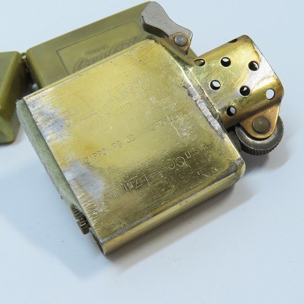 雑貨 コカコーラ Coca Cola 100周年 1937レプリカ zippo