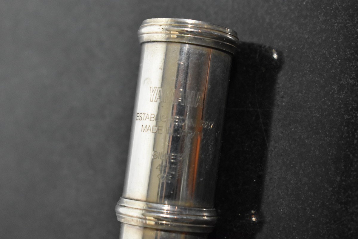 【C】YAMAHA YFL-411II フルート ヤマハ ★SILVER 925刻印あり 217745_8