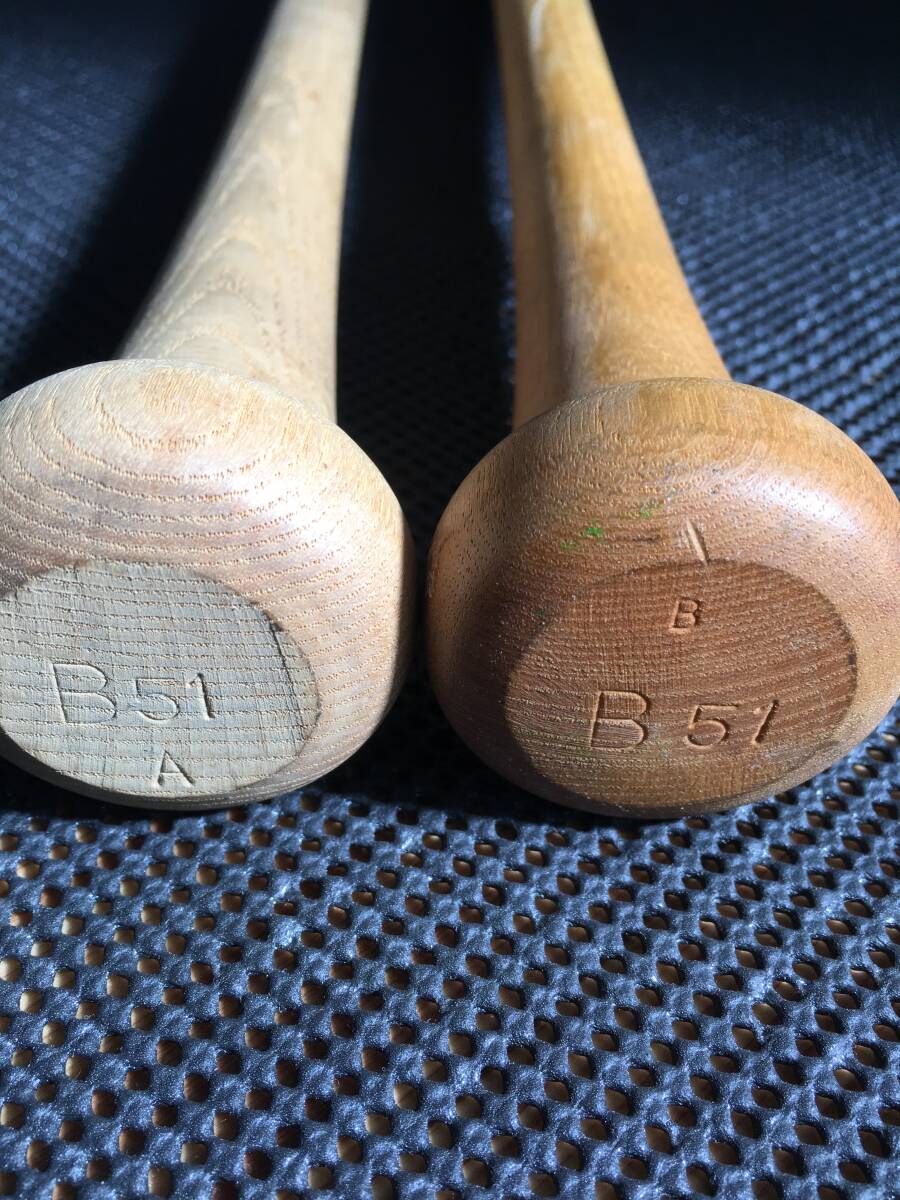 祝 米野球殿堂入り イチロー選手 オリックス時代 サイン入り バット 2本セット ミズノプロ mizuno plo_5