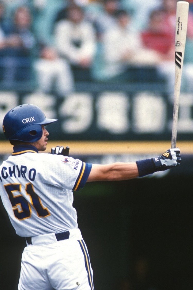 祝 米野球殿堂入り イチロー選手 オリックス時代 サイン入り バット 2本セット ミズノプロ mizuno plo_9