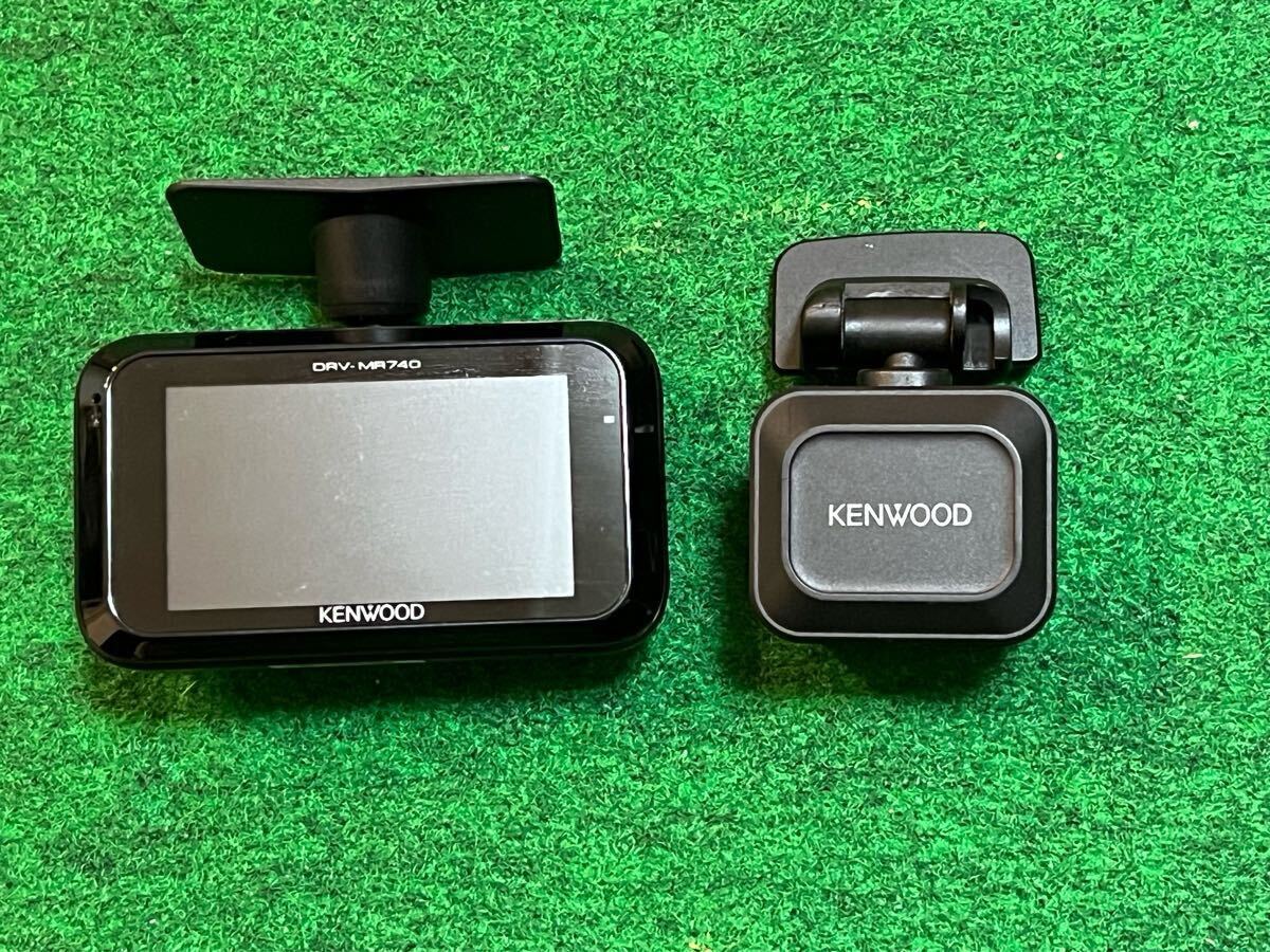 【未使用品】KENWOODドライブレコーダー 前後2カメラ DRV-MR740 ◇KENWOOD 前後2カメラドライブレコーダーDRV-MR740 ケンウッド シガー