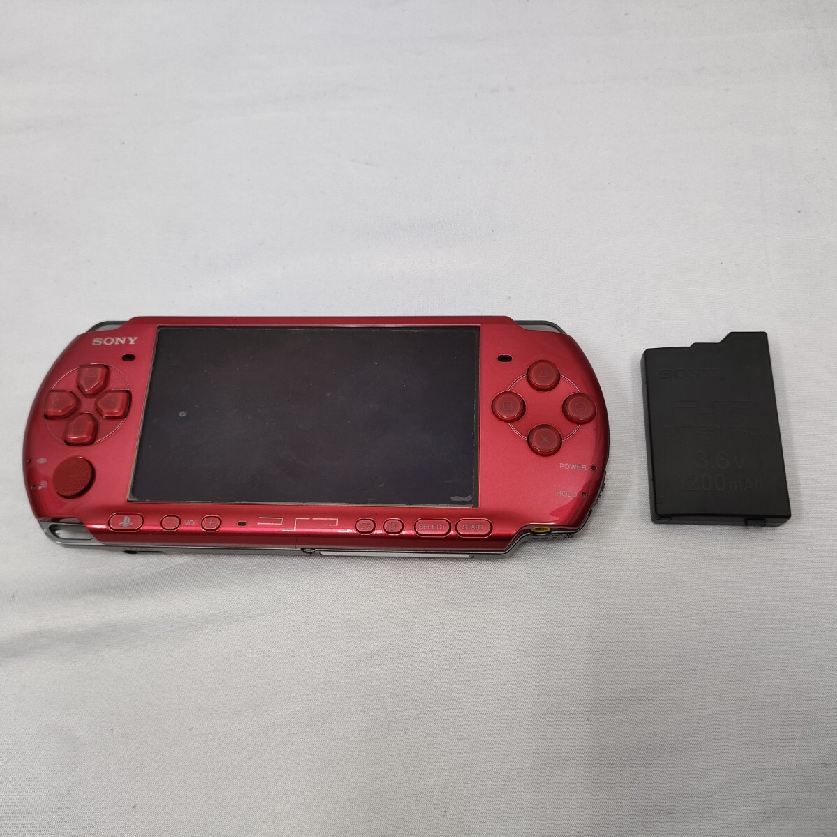 SONY PSP-3000 ジャンク バッテリー PSP-110 ジャンク 部品とり 1円 