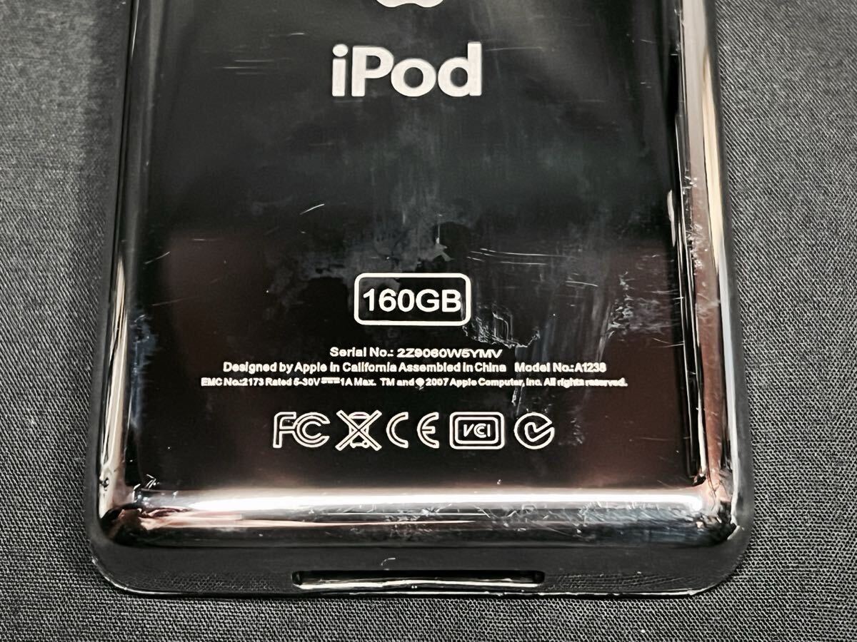 iPod classic 160GB A1238 Apple ジャンク扱い動作品 +オマケ多数