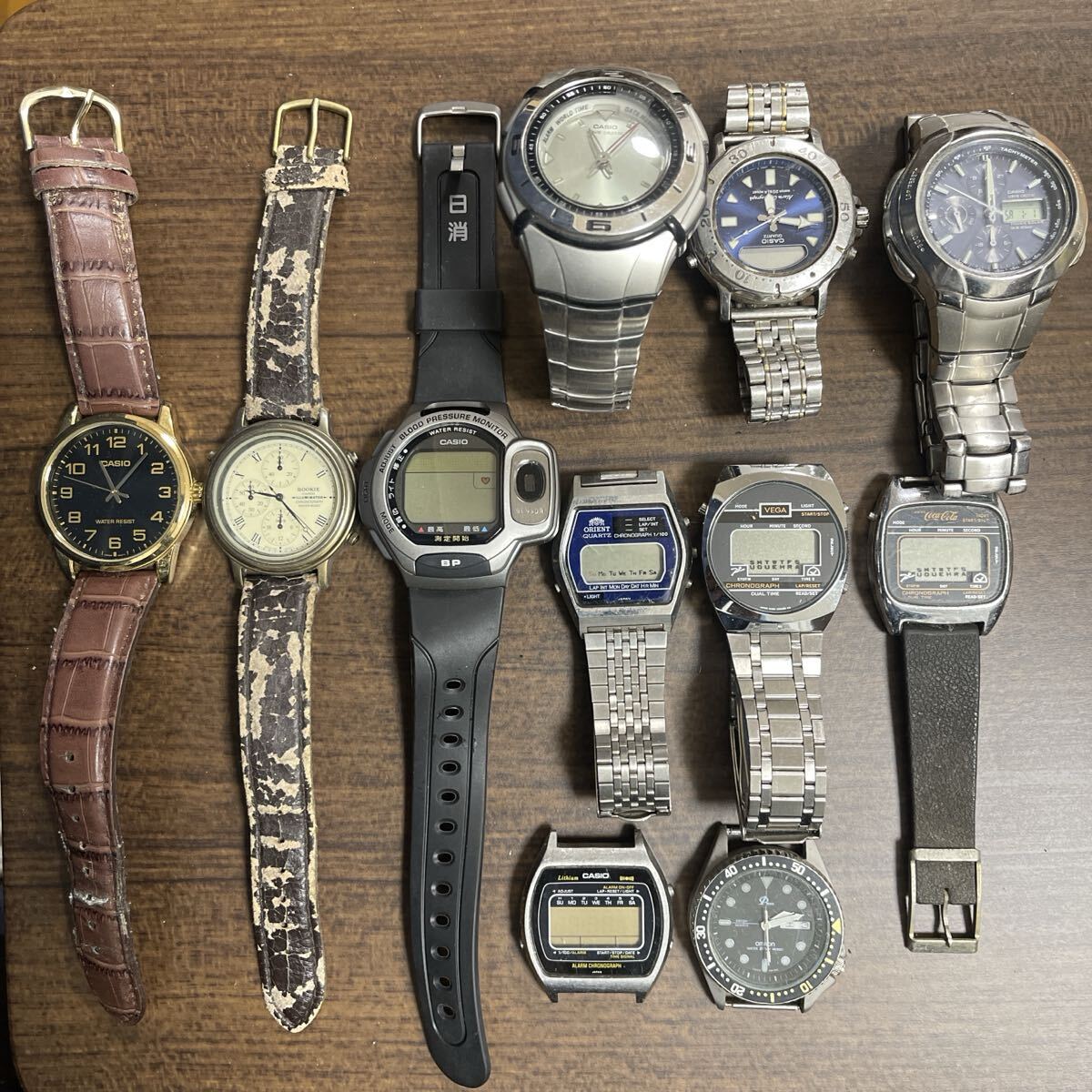 CASIO カシオ などクォーツ デジタル時計 中古品 11個まとめ ジャンク