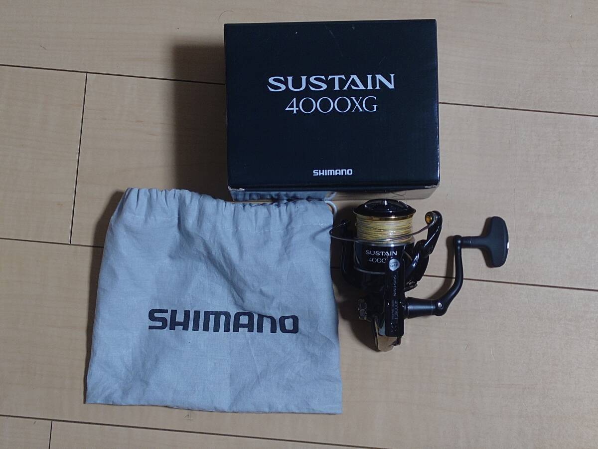 シマノ SHIMANO 17 サステイン SUSTAIN 4000XG 未使用品 シマノ 0