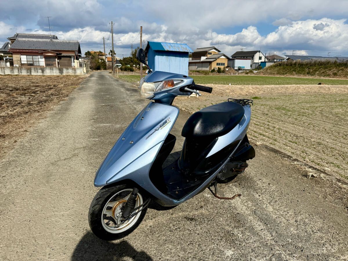 スズキ　V50G 実働　埼玉発　熊谷市　4スト　原付き　スクーター　書類付き　低走行　検）V50 レッツ　ビーノ　ジョルノ　クレア　_3