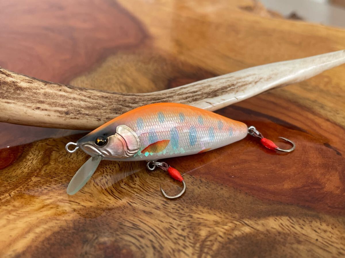 T.C.G Handmade Lures 45s-55sアワビ貼り12個セット Lures T.C.G Handmade 45s No.14 ハンドメイドミノー アワビ貼り