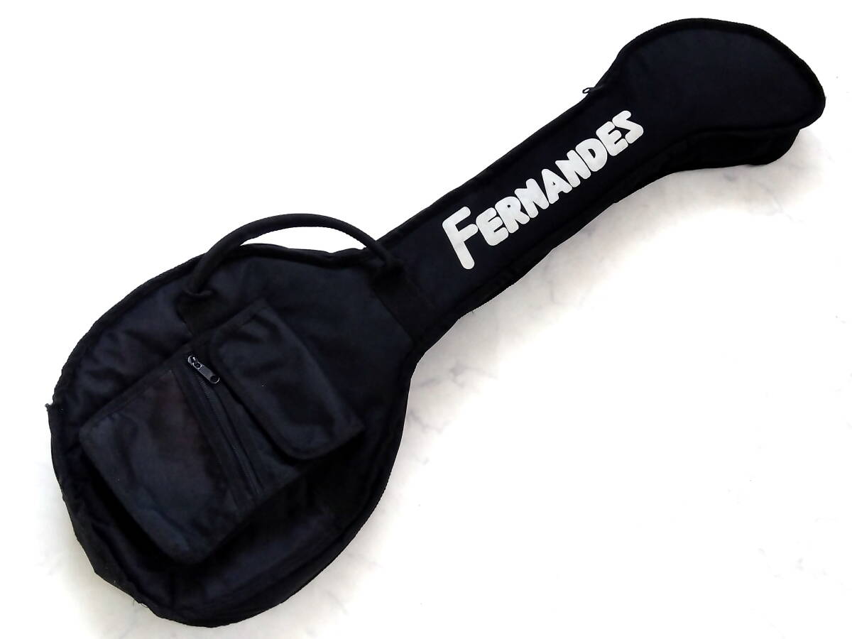 新品，お買い得 動作良好★90s Fernandes 旧型 ZO-3 専用 ソフトケース ポケット付 芸達者 ゾーサン ぞうさん スリムケース ★フェルナンデス