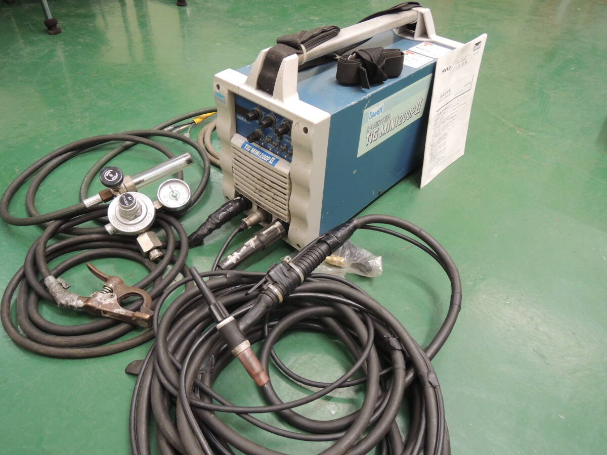 ダイヘン TIG MINI 200P Ⅱ TIG溶接 溶接機 動作確認済み 100v 2007年 ダイヘン TIG MINI 200P Ⅱ TIG溶接 溶接機 動作確認済み 100v 2007年
