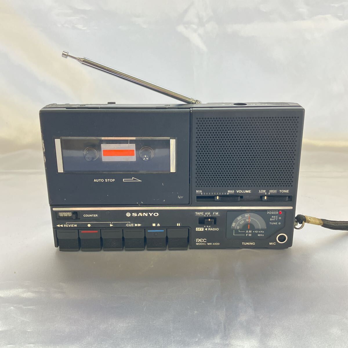 SANYO(サンヨー)カセットレコーダー・ラジオ SANYO MR-A100 総合