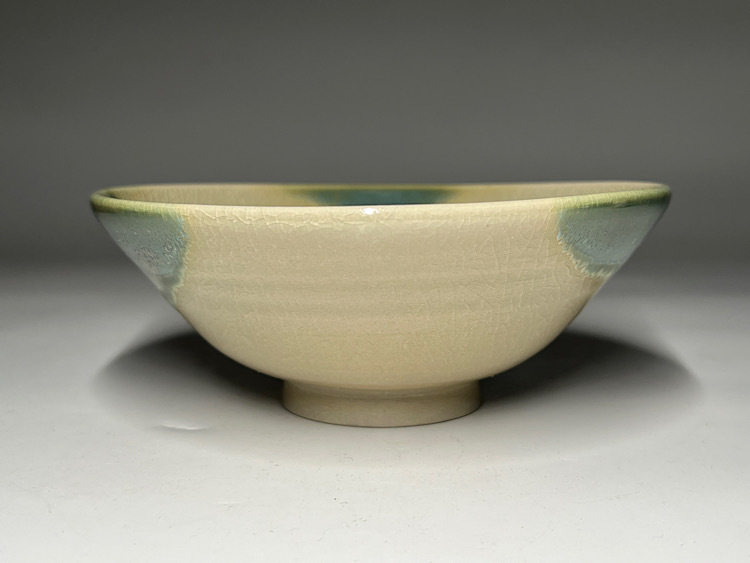 瑞】上野焼 十時窯 白川硯山(甫元) 茶碗 共箱 茶道具(上野)｜売買され