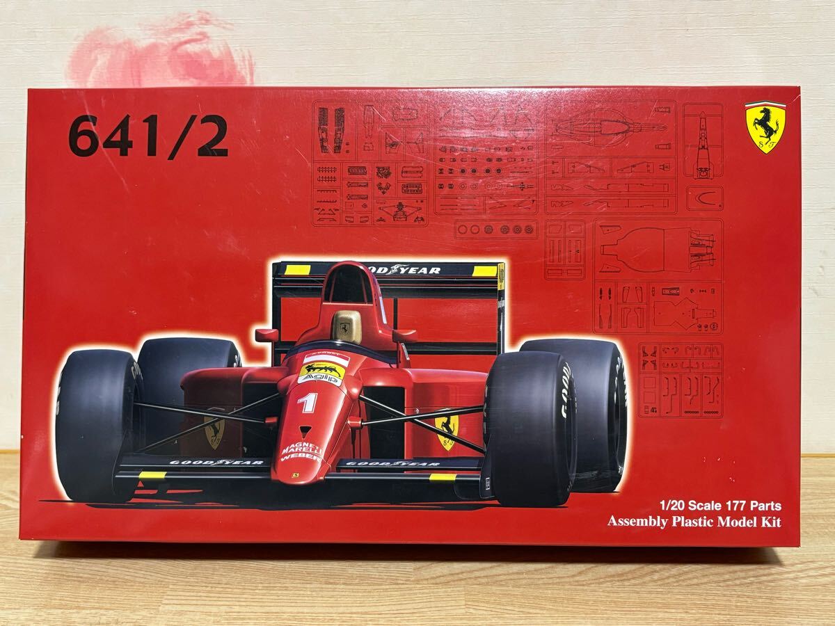 【当選品】Ferrari F1 641/2＆コレクションケース＋20種フルコンプ 1/20 フジミ フェラーリ 641/2 フォーミュラーカープラモデル FUJIMI