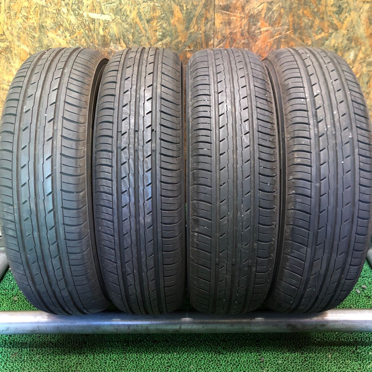 YOKOHAMA　BLUEARTH-ES　ES32　155/65R14　75S　極上バリ山4本価格　P-127　福岡　★引き取り大歓迎★千円スタート★早い者勝ち★人気★_1