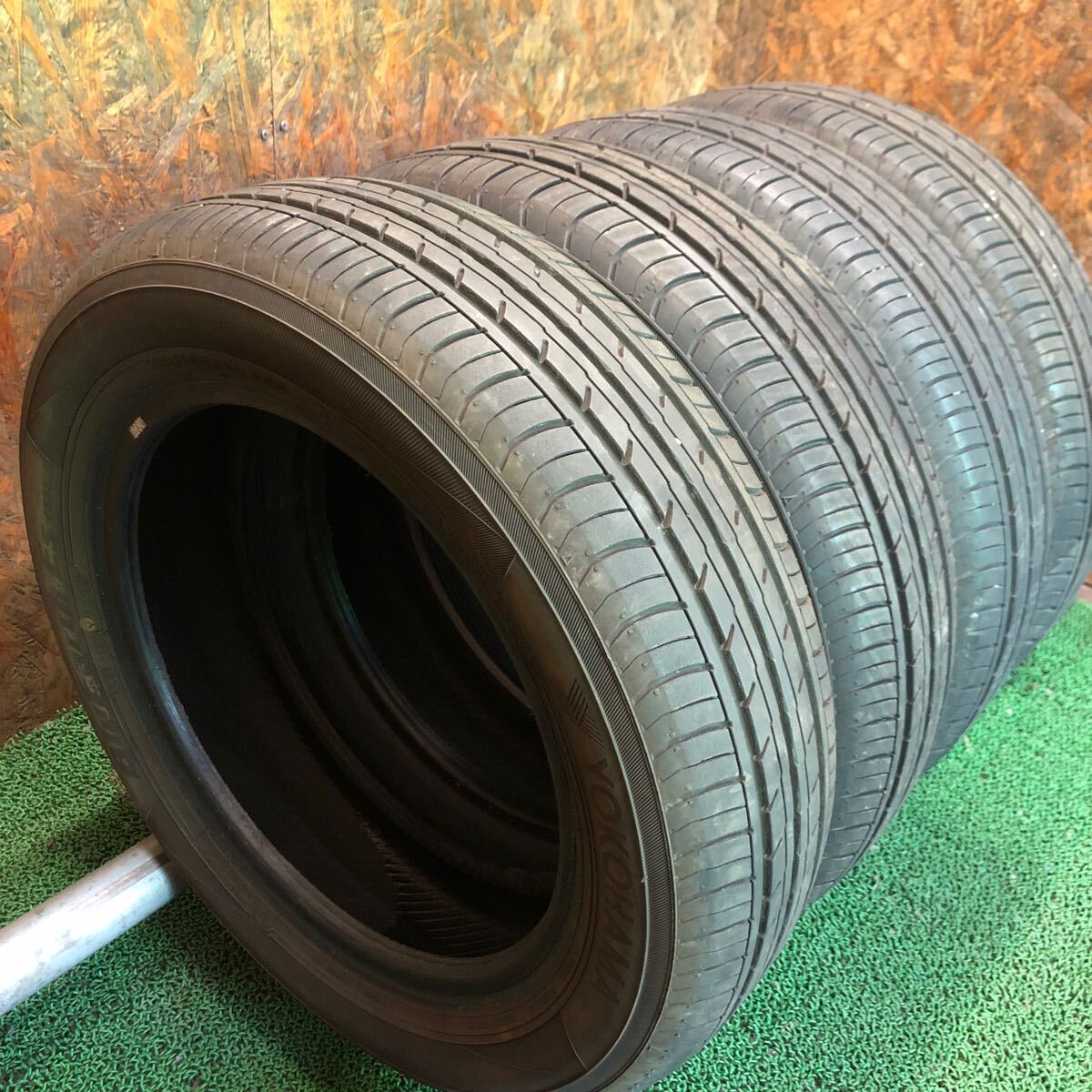 YOKOHAMA　BLUEARTH-ES　ES32　155/65R14　75S　極上バリ山4本価格　P-127　福岡　★引き取り大歓迎★千円スタート★早い者勝ち★人気★_2