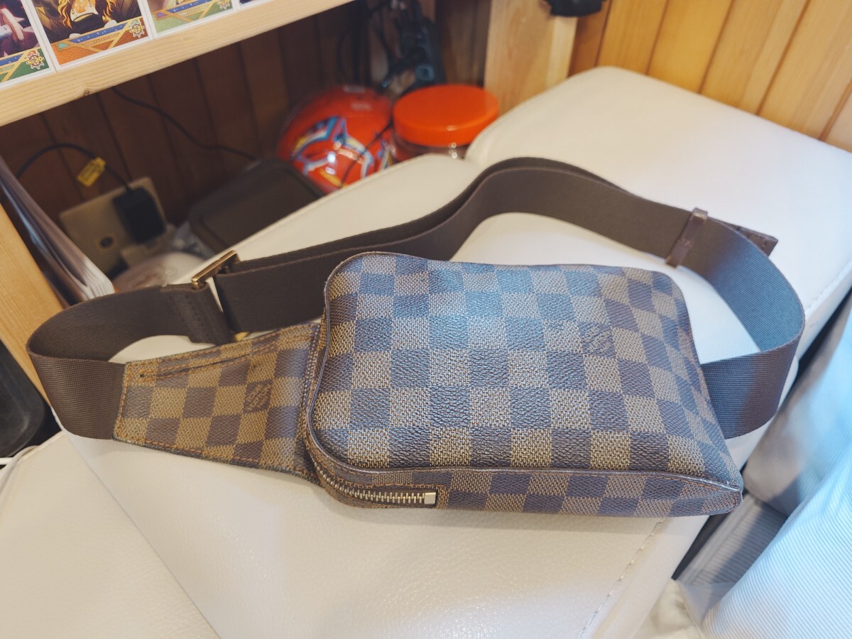 LOUIS VUITTON ルイヴィトン ダミエ エヌべ ジェロニモス ボディバッグ 