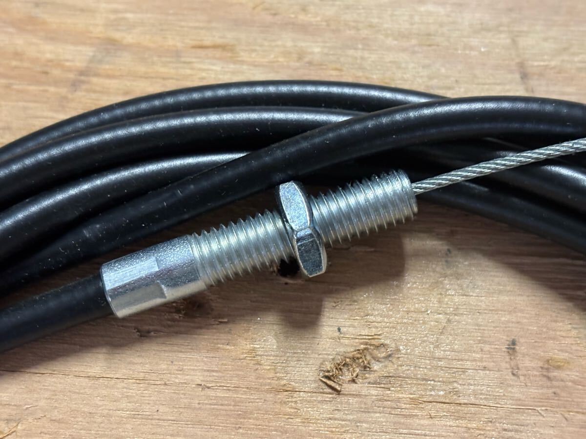 アクセルワイヤー、アクセルケーブル　アルピーヌA310 1600VE キャブレター用　Alpine A310 1600VE 45DCOEx2 | - アルピーヌA310 アップハンドル仕様(ワイヤー長110cm) 車種 純正ワイヤーステー