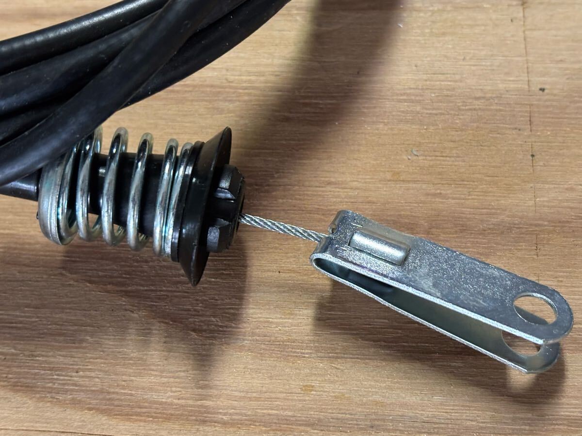 アクセルワイヤー、アクセルケーブル　アルピーヌA310 1600VE キャブレター用　Alpine A310 1600VE 45DCOEx2 | - アルピーヌA310 アップハンドル仕様(ワイヤー長110cm) 車種 純正ワイヤーステー