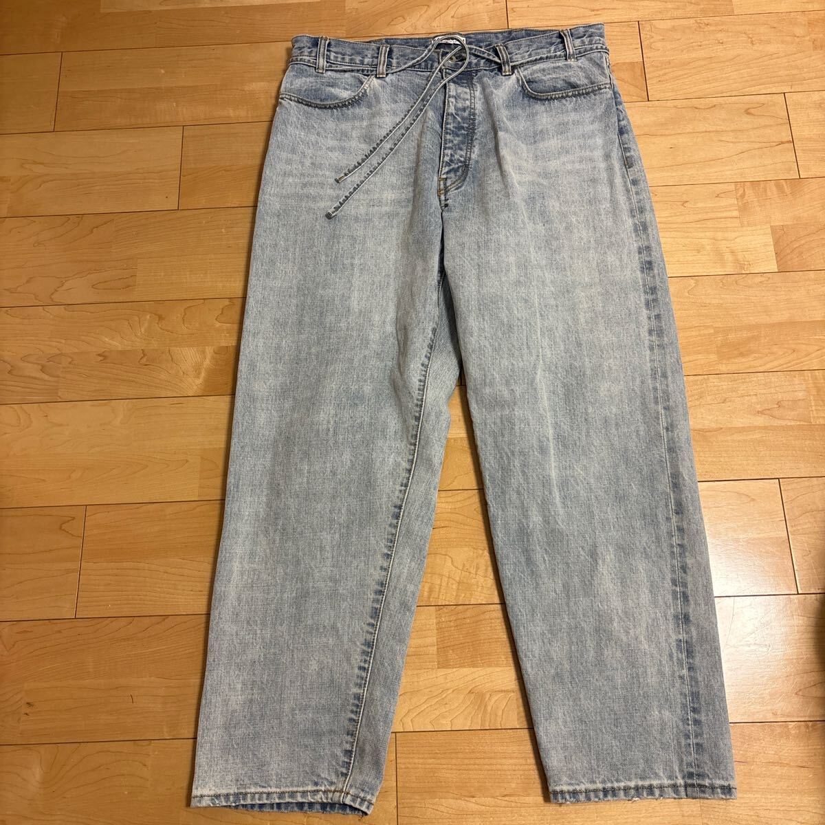 カウラム cahlumn Selvedge Denim Pant “Baggy” デニムパンツ XXL 