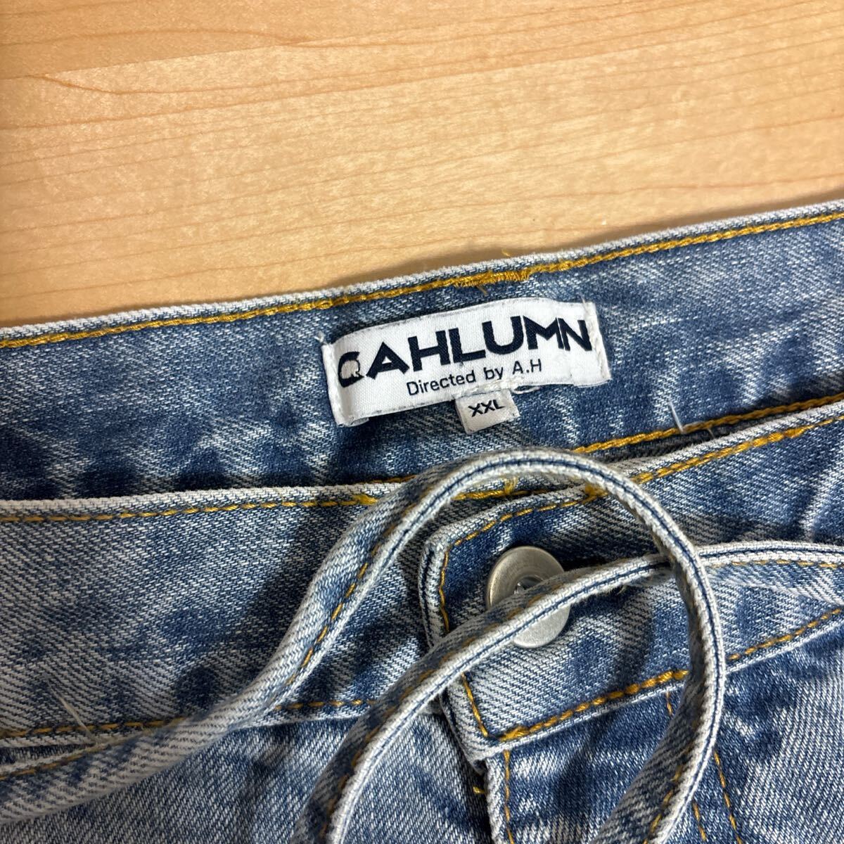 カウラム cahlumn Selvedge Denim Pant “Baggy” デニムパンツ XXL