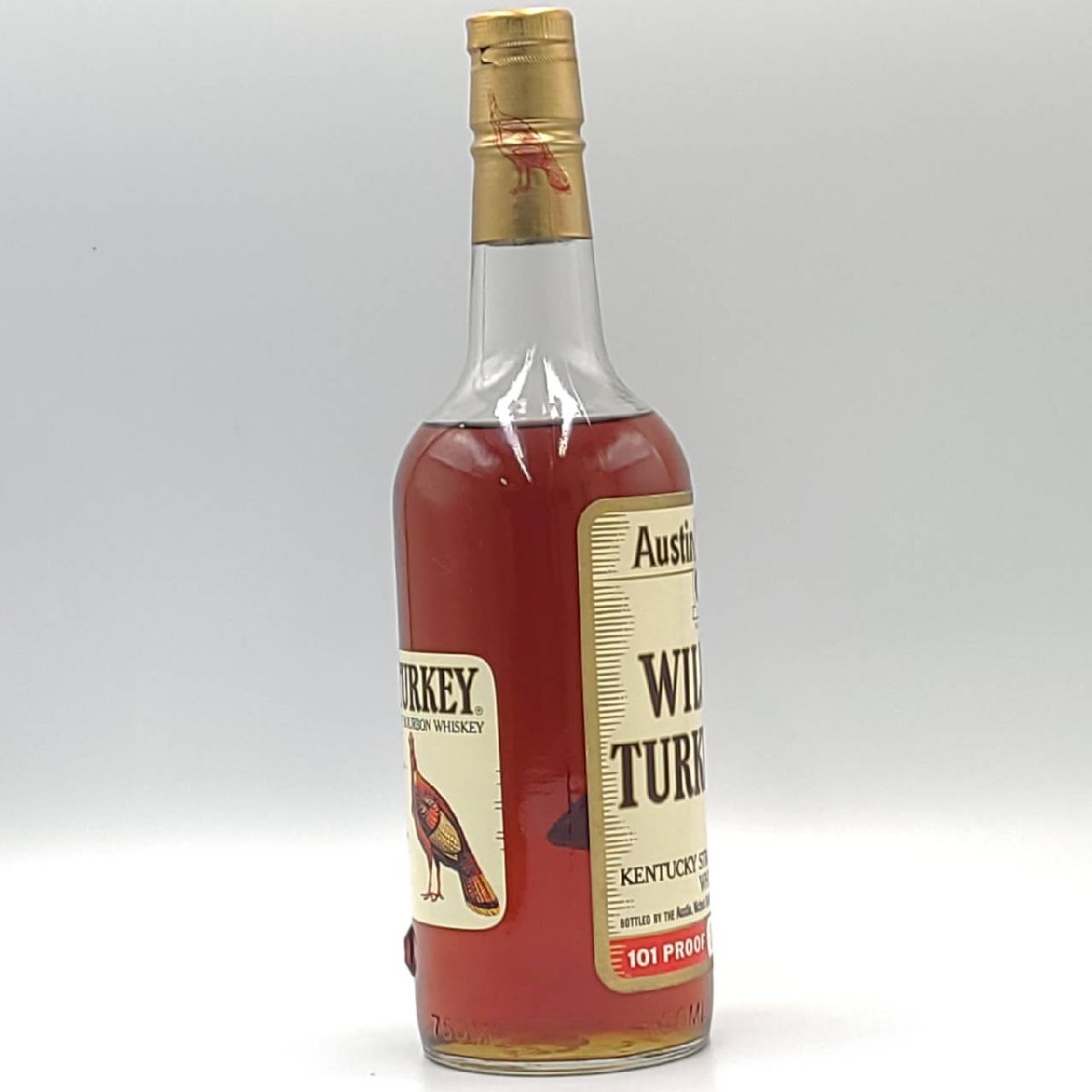 同梱不可】ワイルドターキー 8年 750ml 50.5％ 箱有 未開栓 古酒