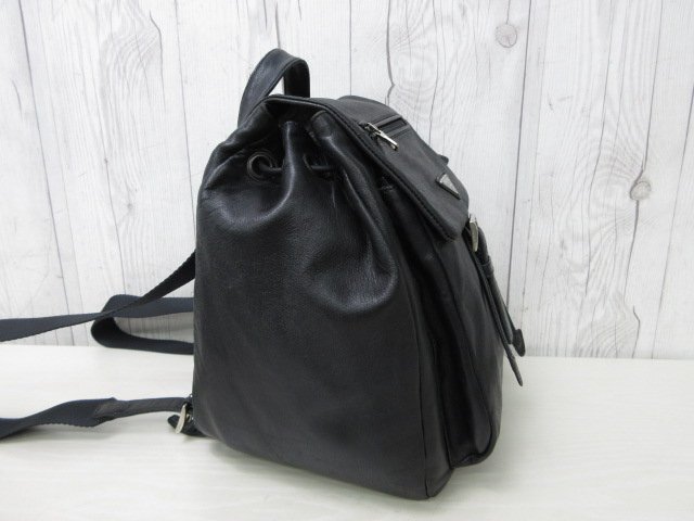 PRADA プラダ リュックサック バッグ ナッパレザー×ナイロンキャンバス