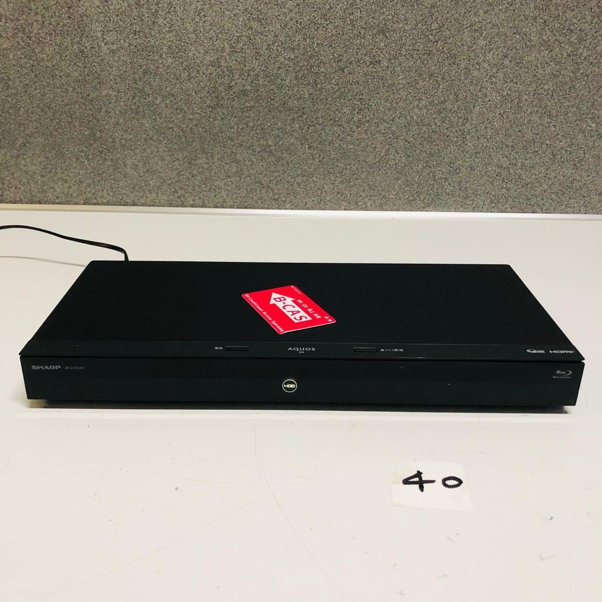 SHARP ブルーレイディスクレコーダー 2B-C10EW1 2023年製