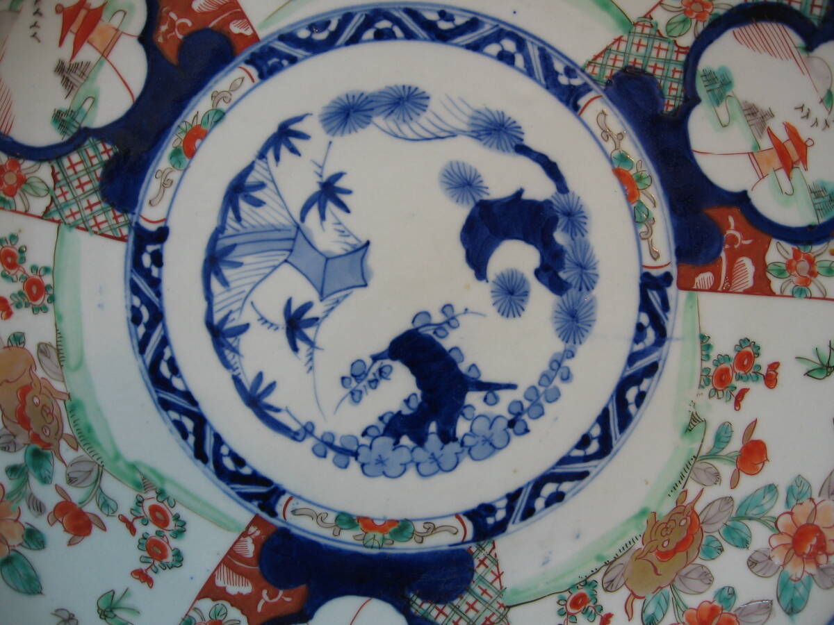 大皿☆色絵☆有田焼☆伊万里焼☆中古品_2