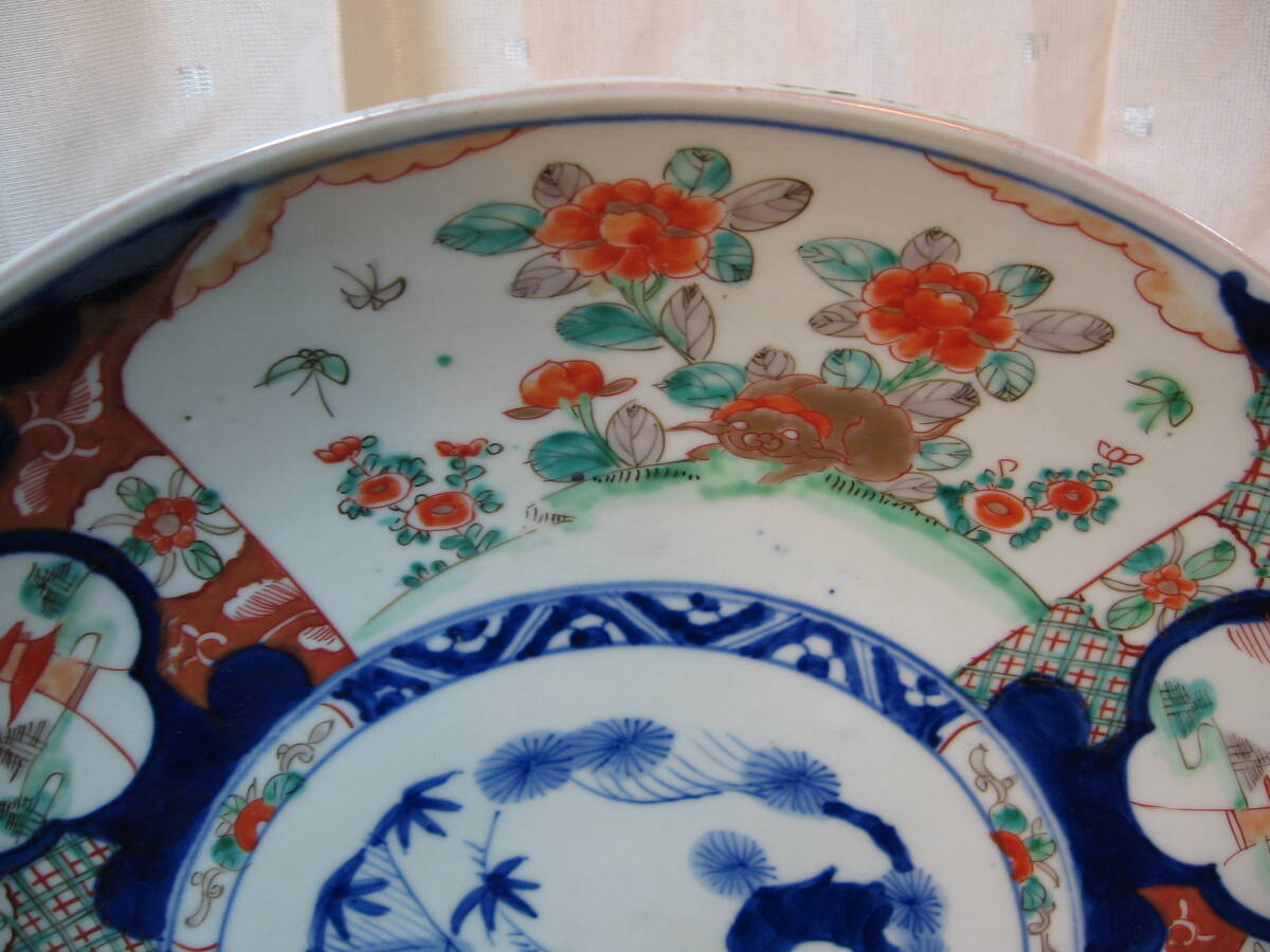 大皿☆色絵☆有田焼☆伊万里焼☆中古品_3