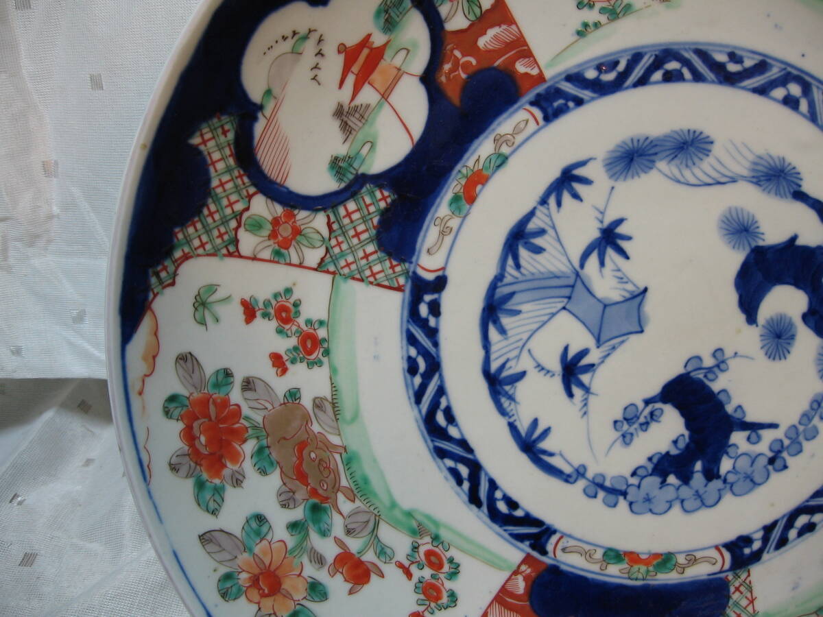 大皿☆色絵☆有田焼☆伊万里焼☆中古品_5