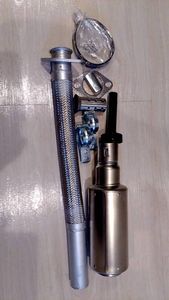 リニューアル　ベーシックタイプ　ダブルインナーサイレンサー＋グラスウール　バモス　