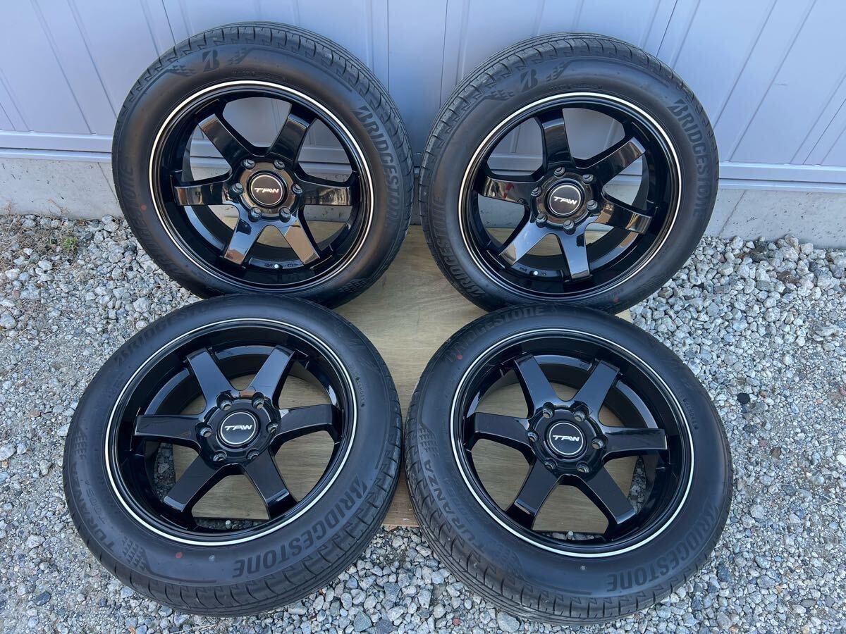 ティスファクトリー　TAW　スタイリング5 18インチ　6穴　215/55r18 8J+37 _1