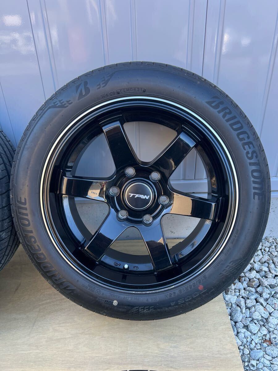 ティスファクトリー　TAW　スタイリング5 18インチ　6穴　215/55r18 8J+37 _4