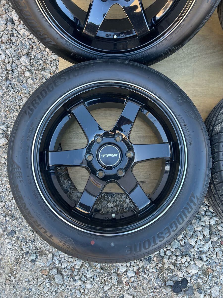 ティスファクトリー　TAW　スタイリング5 18インチ　6穴　215/55r18 8J+37 _5