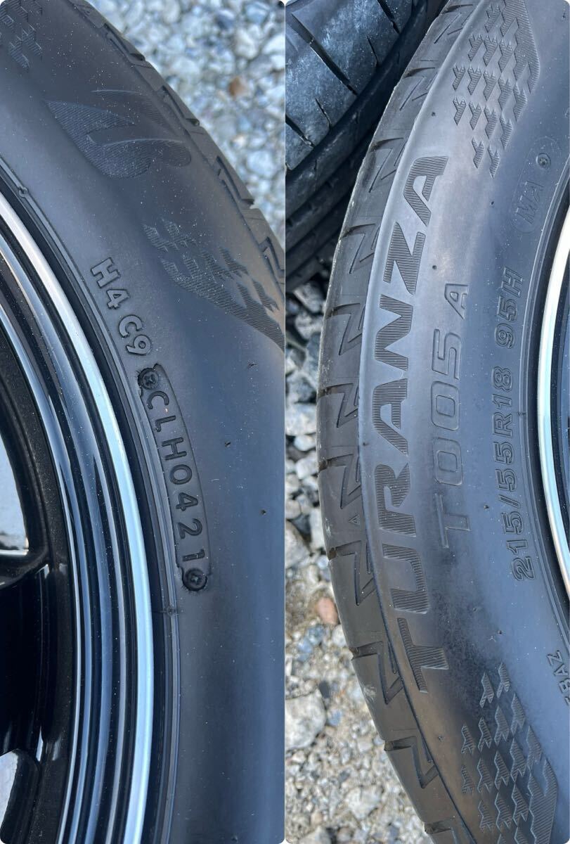 ティスファクトリー　TAW　スタイリング5 18インチ　6穴　215/55r18 8J+37 _8