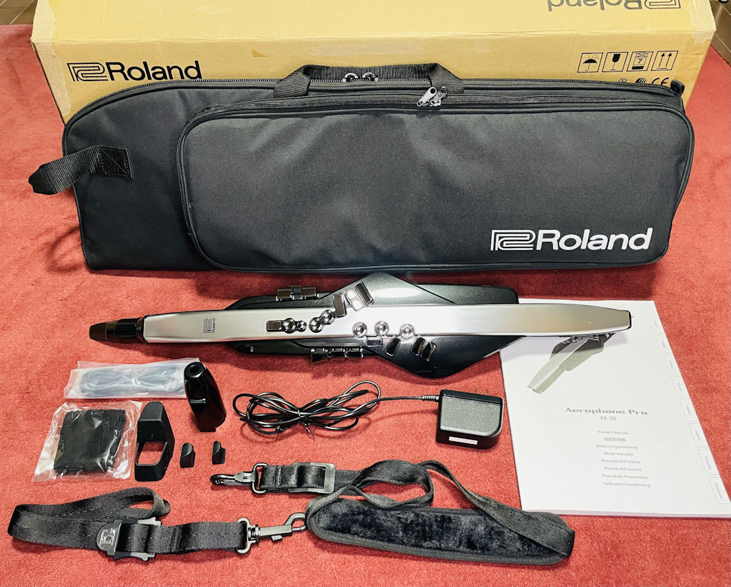 【超美品】「AE-30 Aerophone Pro」Roland ローランド エアロフォン・プロ【おまけあり】_2