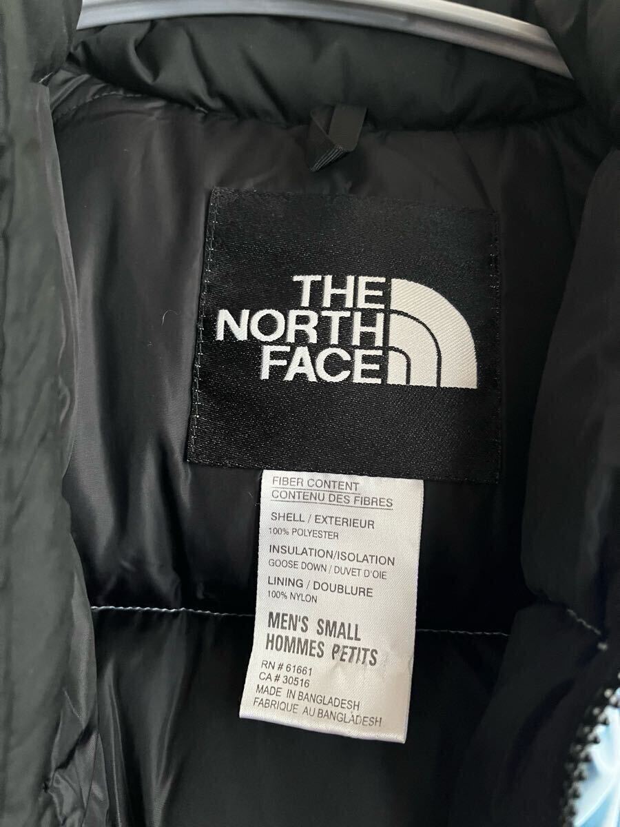 ノースフェイス ヌプシ 600フィル　 THE NORTH FACEダウンジャケット　Sサイズ　水色_4