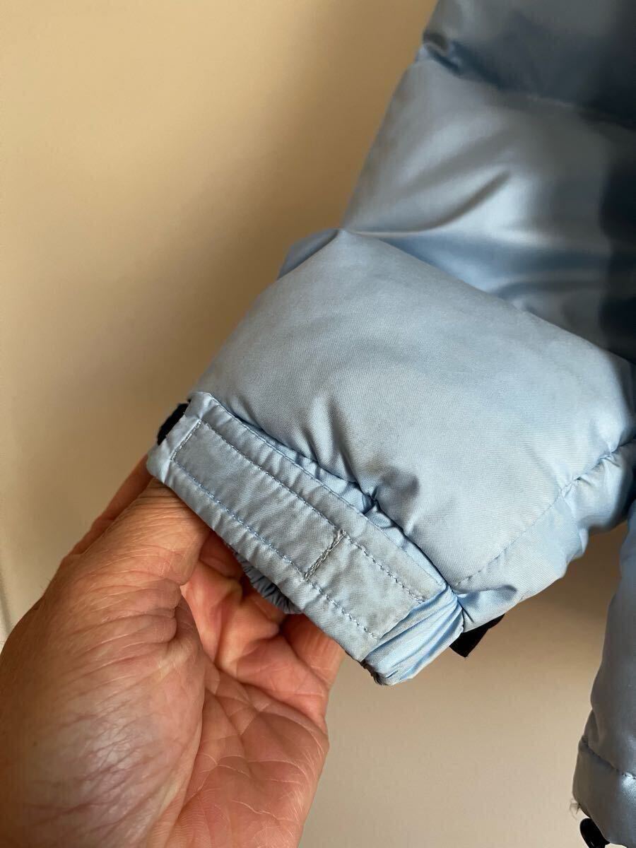 ノースフェイス ヌプシ 600フィル　 THE NORTH FACEダウンジャケット　Sサイズ　水色_6