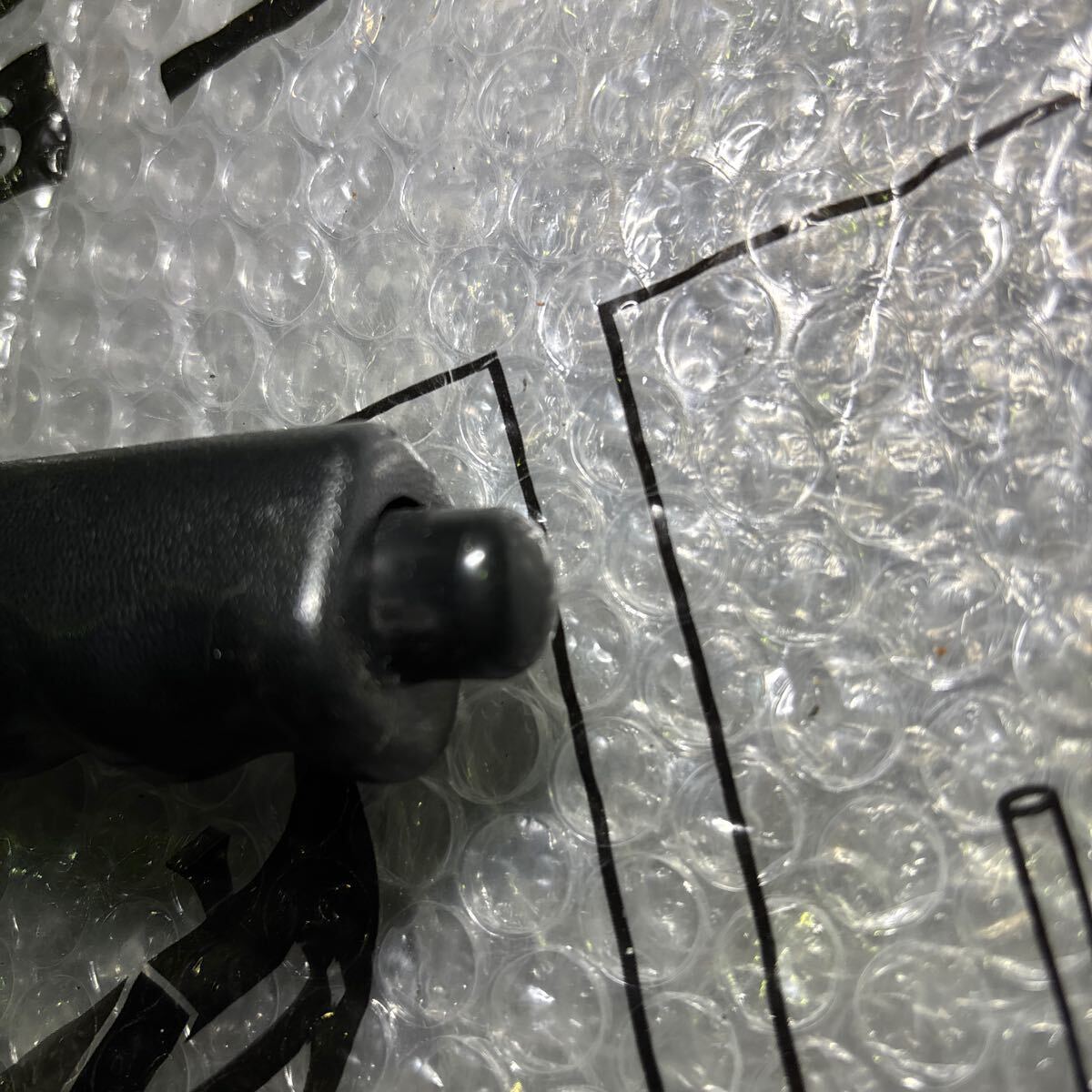 aa6pa マツダ　オートザム　キャロル　サイドブレーキ　ハンドブレーキ　ピン　カラー付き　美品_7