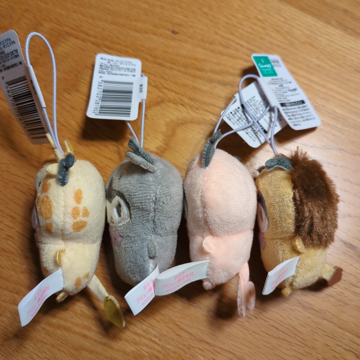 【非売品】サンリオキャラクターズ どうぶつ着ぐるみマスコット クロミ ライオン編 コアラ編 キリン編 こぶた編 4種 ぬいぐるみ_2