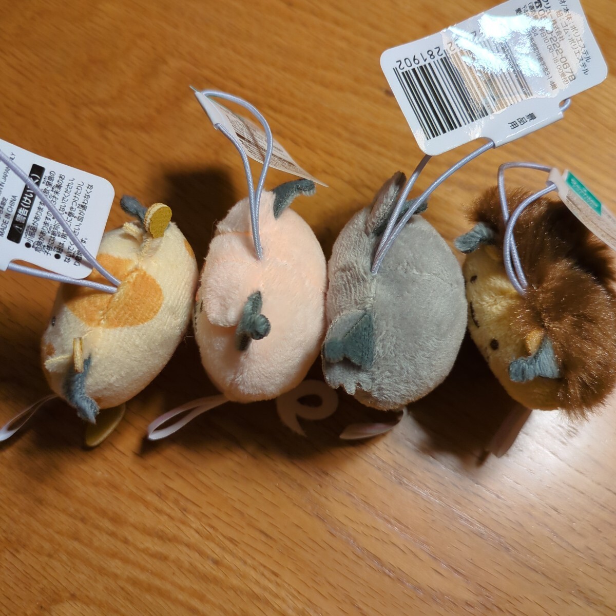 【非売品】サンリオキャラクターズ どうぶつ着ぐるみマスコット クロミ ライオン編 コアラ編 キリン編 こぶた編 4種 ぬいぐるみ_4